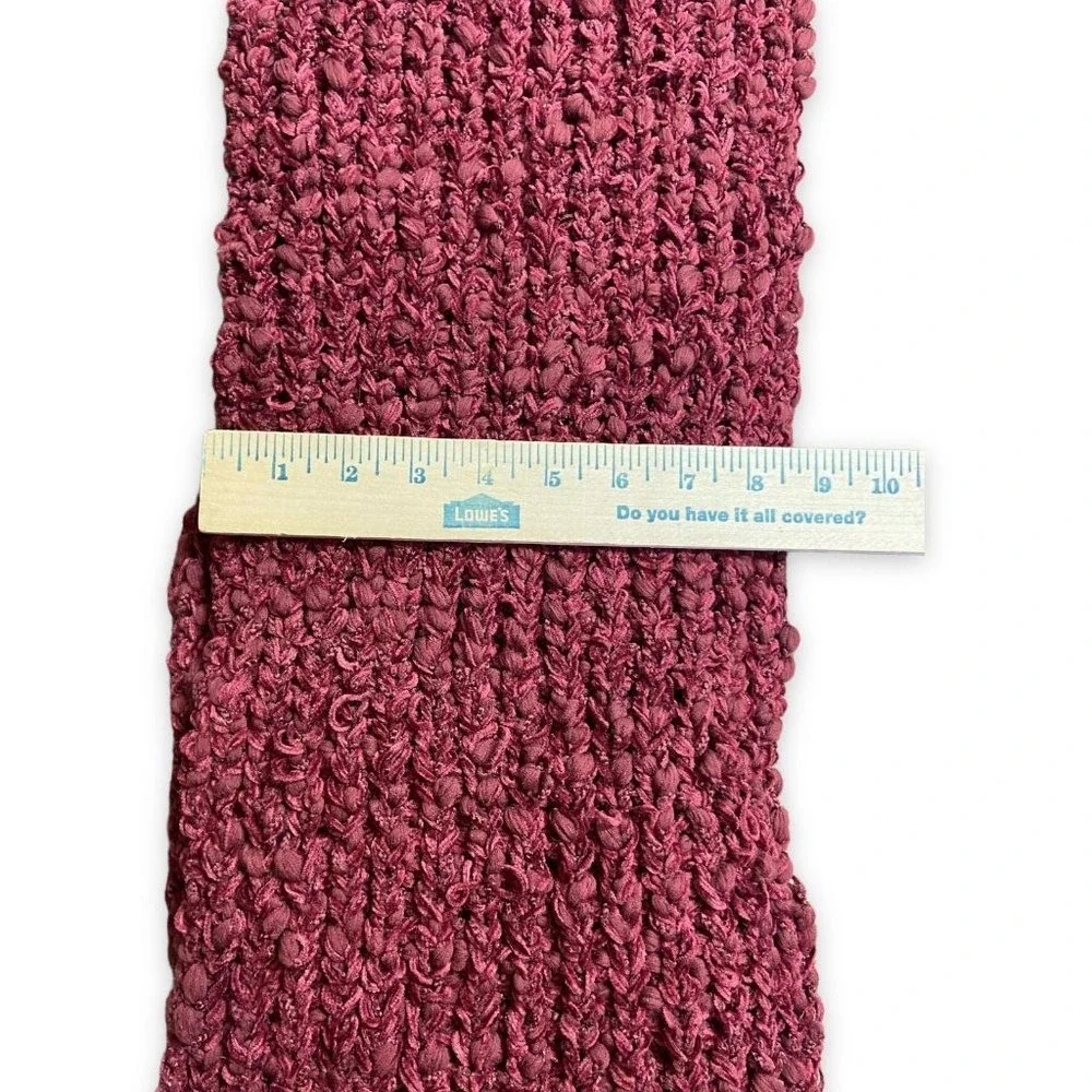 Sonoma Goods for Life Supercozy Infinity Scarf Berry Marled WSN93CW19 Burgundy